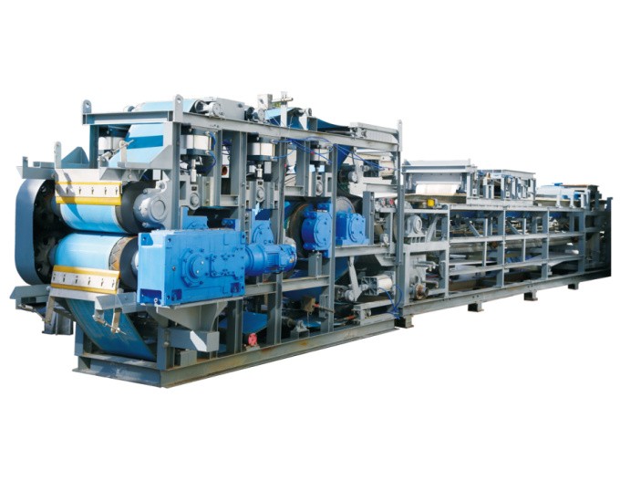 DLZ帶式真空濃縮一體高壓深度污泥脫水機